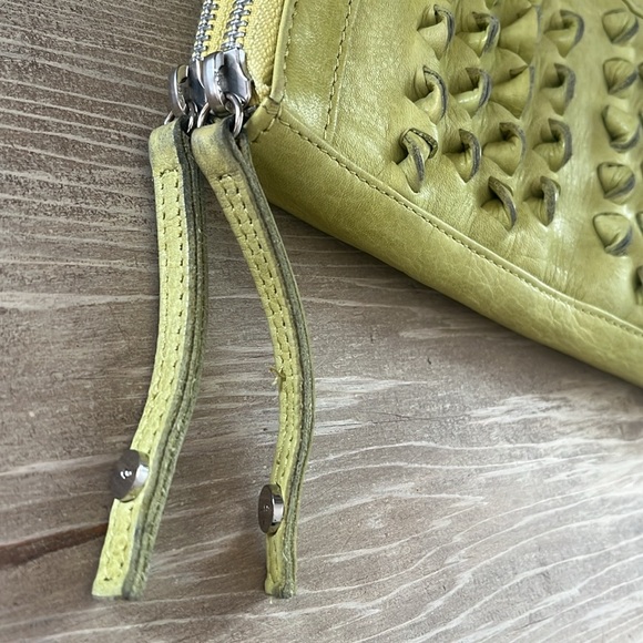 Day & Mood Lily Macrame Twist Leather Wallet Wristlet - Picture 2 of 8